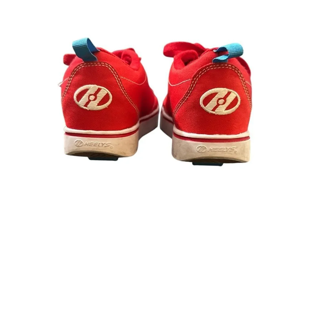 Heelys Red Roller Shoes Youth 3 Unisex Kids Boys Girls Y2K Skate Streetwear
